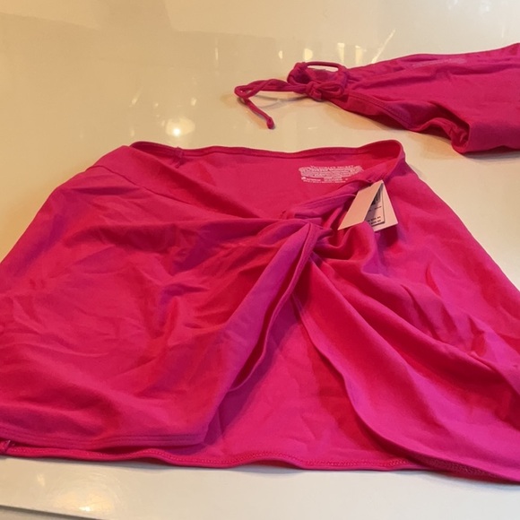 🖤💜🩵FIRM NWT 3 piece Victoria’s Secret bikini set and coverup. - Picture 7 of 9